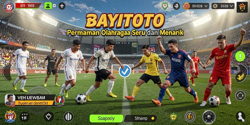Tampilan seru dari permainan olahraga BAYITOTO.