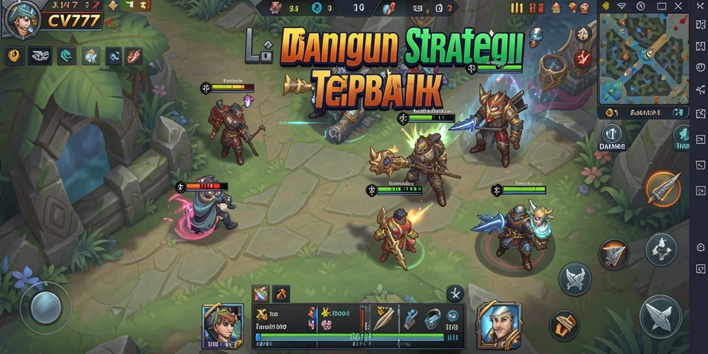 Tampilan gameplay seru dan strategi dalam CV777.