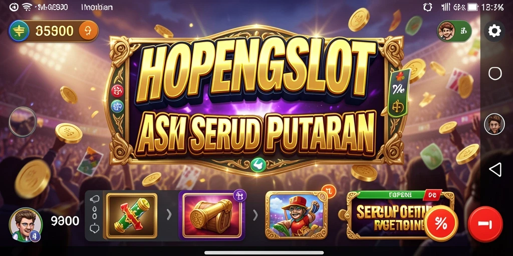 Tampilan gameplay seru yang penuh aksi dan tantangan di HOPENGSLOT.