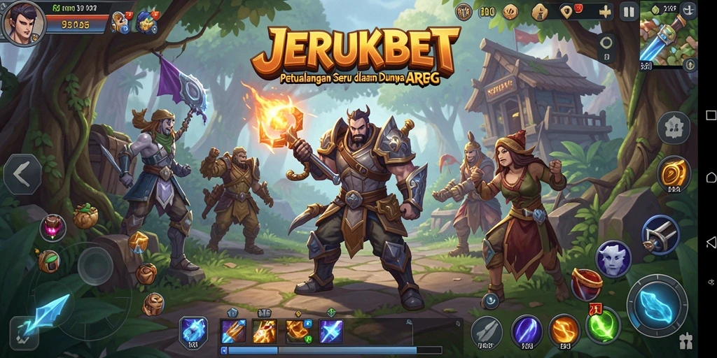 Gameplay mendebarkan di dunia JERUKBET dengan grafis ARPG yang menawan.