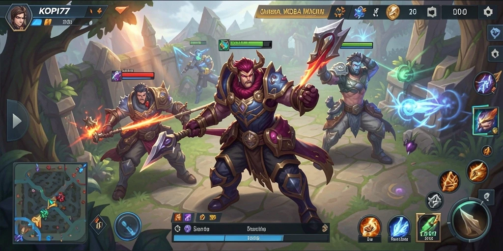 Tangkap momen seru dalam gameplay MOBA KOPI77